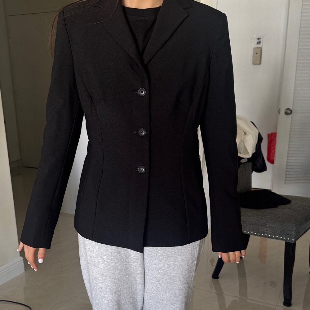 Alberta Ferretti Classic Black Blazer